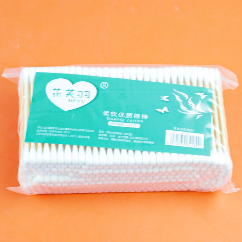 180 Flor Bolsa de Algodón Algodón Swab 500 3