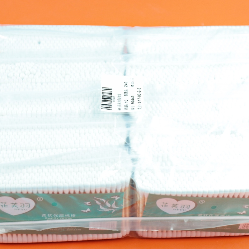 180 Flor Bolsa de Algodón Algodón Swab 500 4