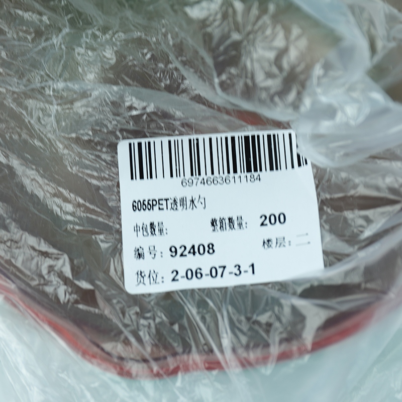 6055 PET Transparent Spoon 4