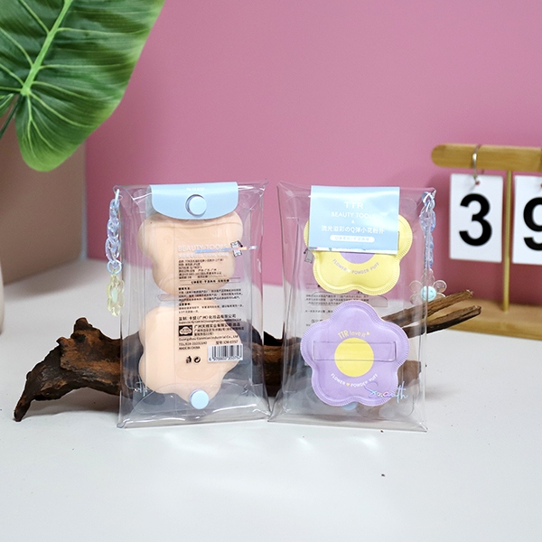 * CM-TTR0757 Ambilight Q Play Small Flower Powder Puff (2 Pack) 4