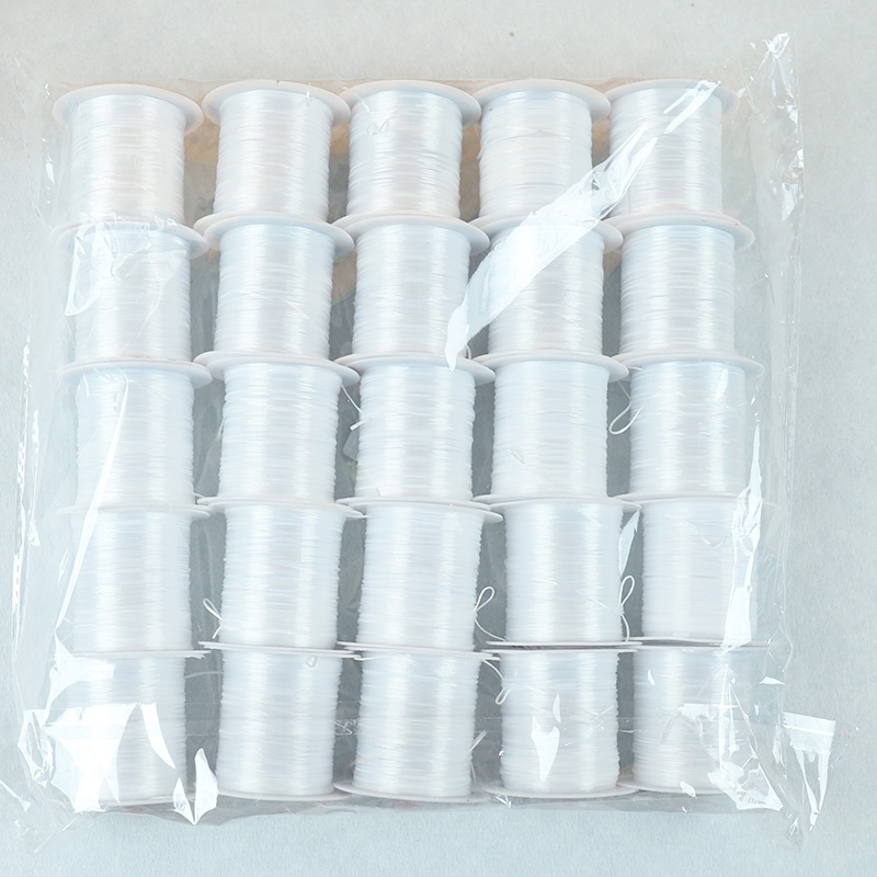 Bagged White Elastic Line (9 Metros) 3
