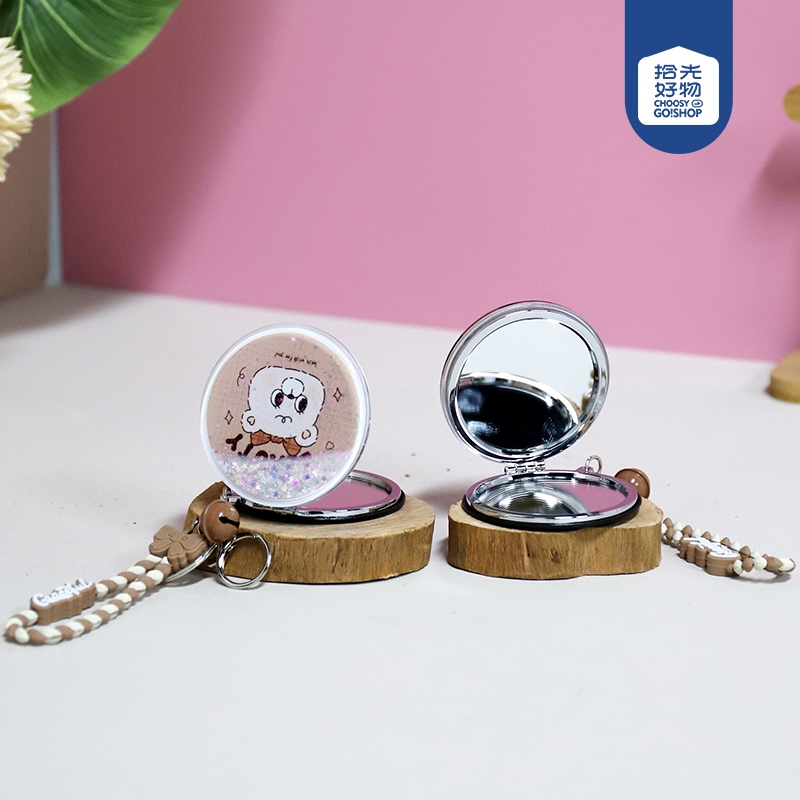 * ZT185 Rápidosy Espejo Decorativo Redondo Personalizado (Mixed)