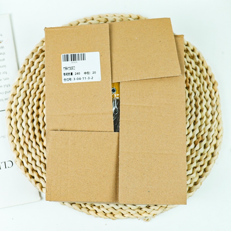 Bamboo Handle 4-inch Oil Grey Knife (Putty Knife) 4