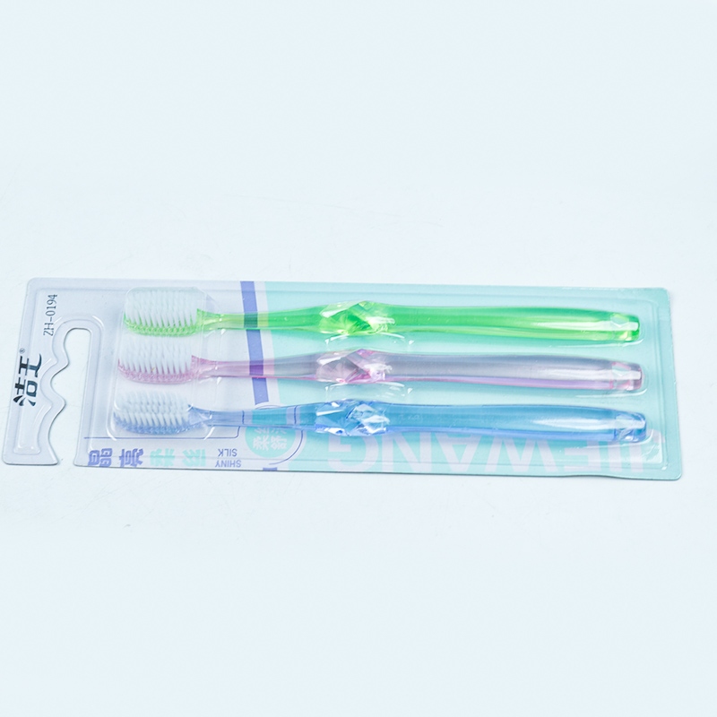 Rey Limpio 0194 Tres Cepillos de Dientes de Cristal 3