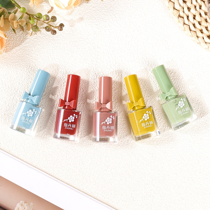 Nuevo Esmalte Floral Peelable de Uñas (Color) 2