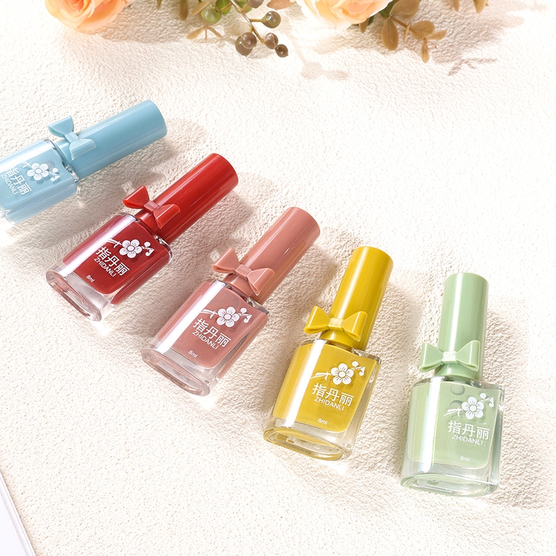 Nuevo Esmalte Floral Peelable de Uñas (Color) 3