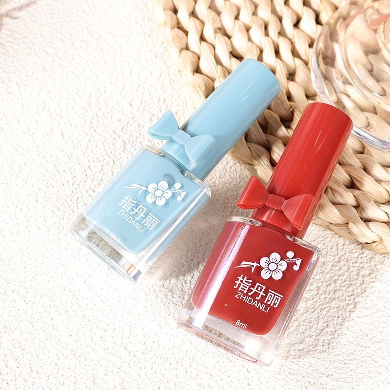 Nuevo Esmalte Floral Peelable de Uñas (Color) 4