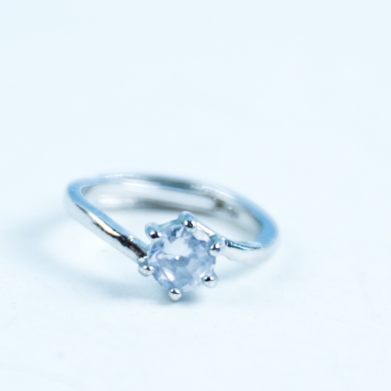 Anillo de Pareja de Diamantes Recuadro (Ajustable) 3