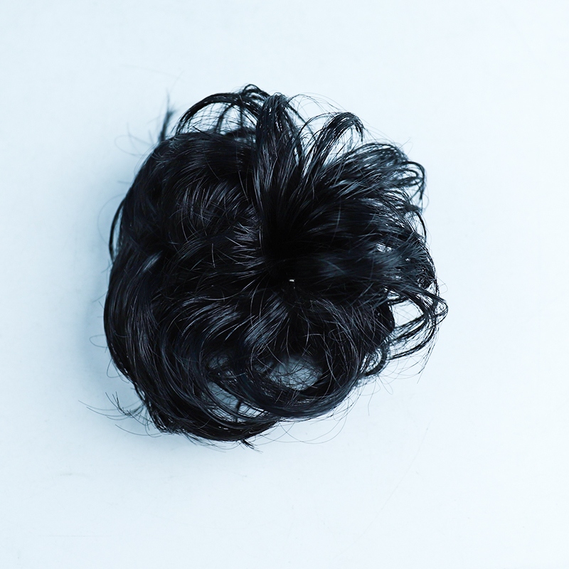 Loop de Pelo de Peluca Negra 3