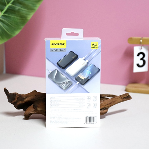 G22-10000MAH Tesoro de Carga (Blanco y Negro Al Azar) 4