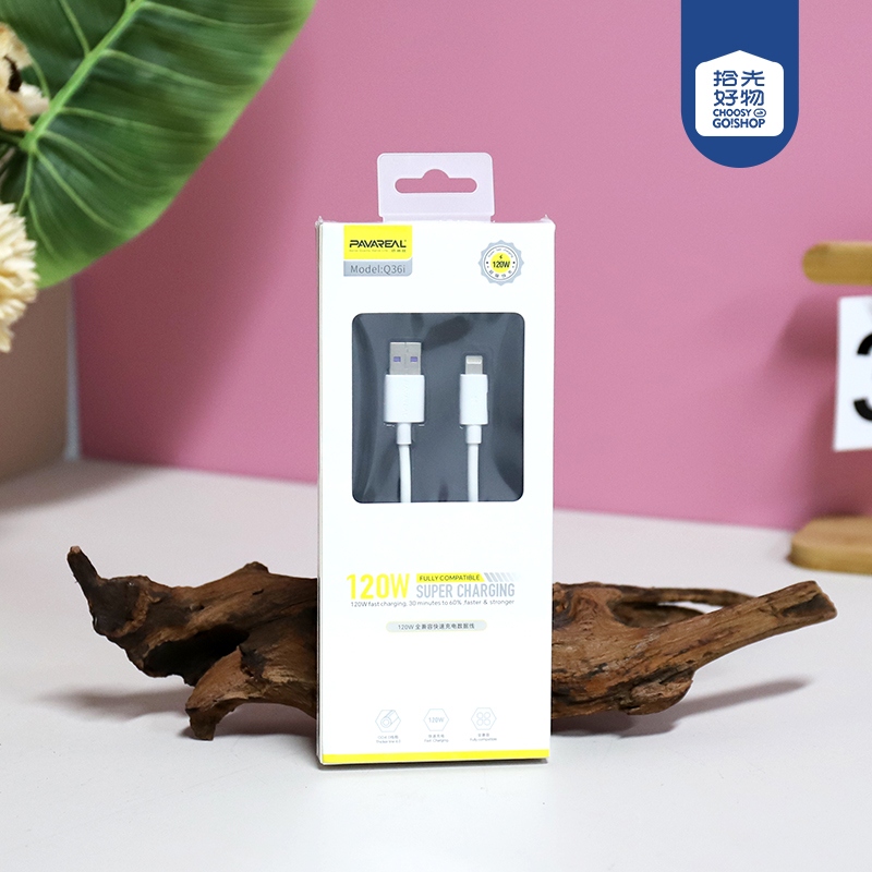 Q36I Totalmente Compatible Con Cable de Datos de Carga Rápida (Apple)