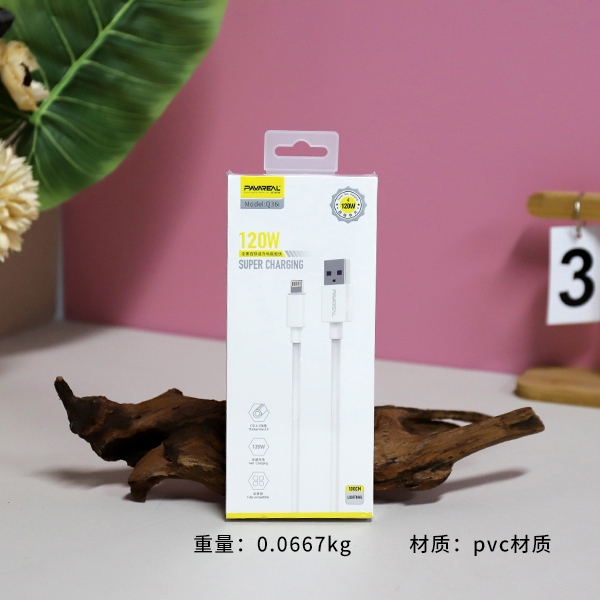 Q36I Totalmente Compatible Con Cable de Datos de Carga Rápida (Apple) 3