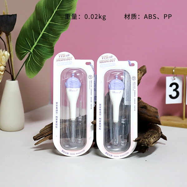 CM-NH5840 Neon Phantom Robot Luminous Ear Spoon (Replacement Ear Digging Head) 3