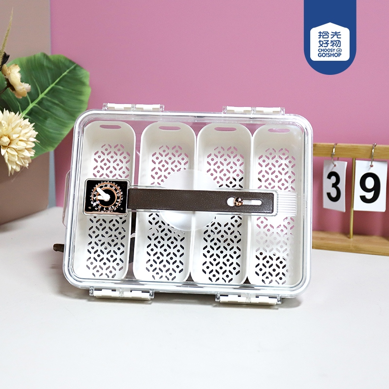 6124 Caja Grande de Almacenamiento de Frigoríficos Bajos de Mascotas (4-compartimiento) 2