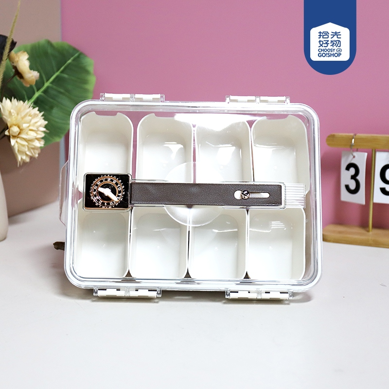 6128 Caja Grande de Almacenamiento de Frigorífico Bajo de Mascotas (8 Paquete) 2