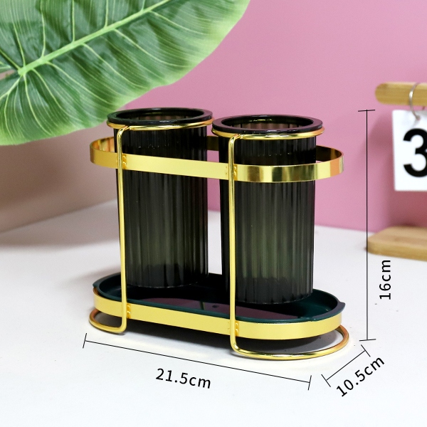 K061 Oval Double Cup Chopsticks Cage 3