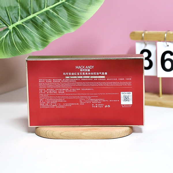 MK825-01 Ruby Soft Focus Maquillaje Aceite de Maquillaje Cushion 5