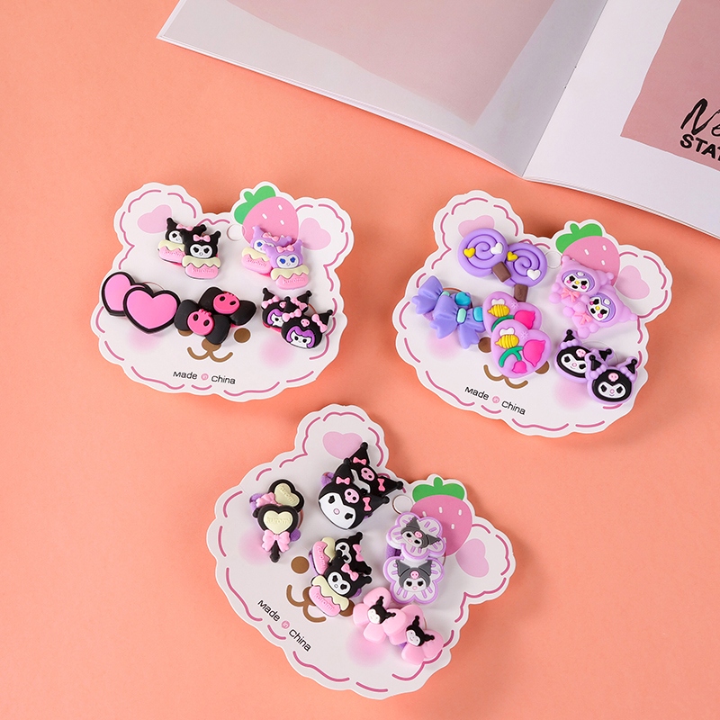 Caricaturas Cajas Soft Goma Accesorios Algodón Banda (5 Pares)