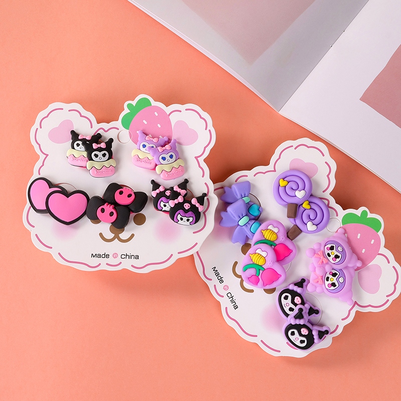 Caricaturas Cajas Soft Goma Accesorios Algodón Banda (5 Pares) 4