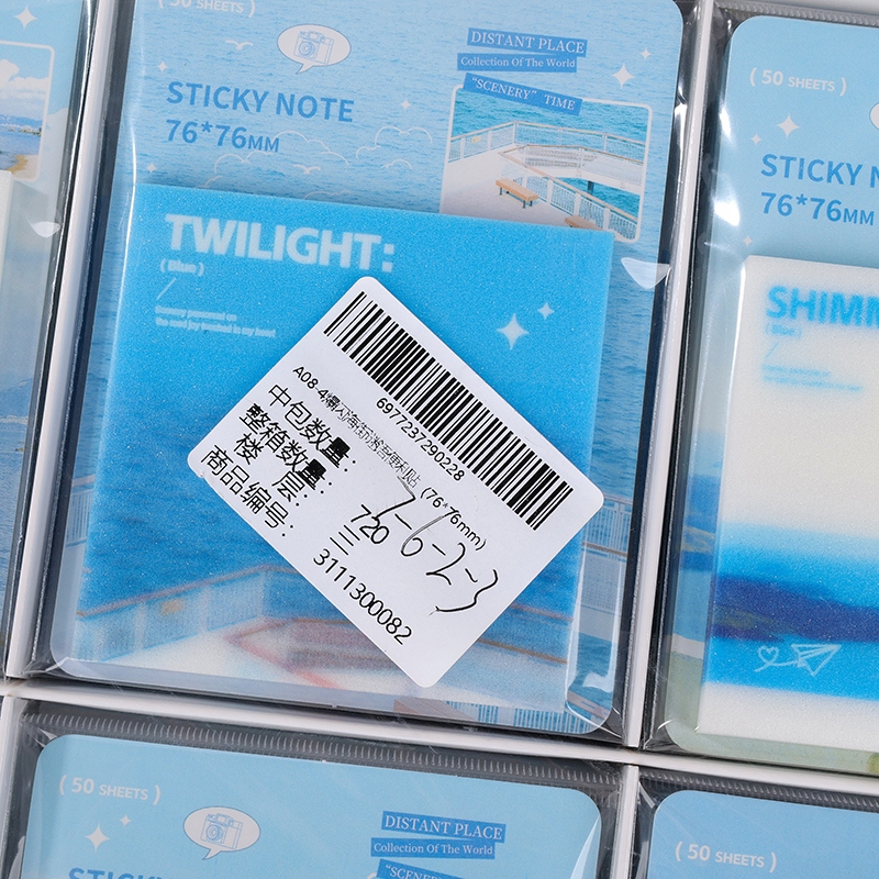 A08-4 Flash Street Riddle Post-it Notes (76*76mm) 4