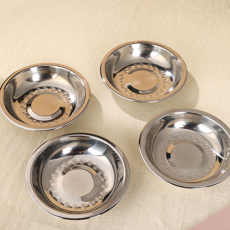 Platillo de Acero Inoxidable de Tamaño Pequeño (9cm) 4