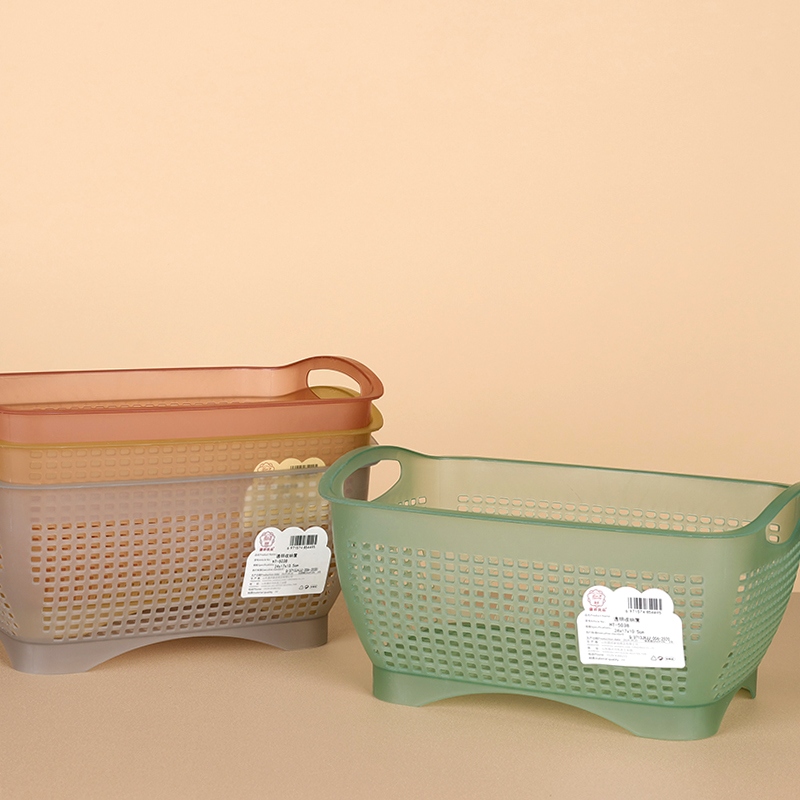 HT5038 Transparente Cesta de Almacenamiento Cuadrado (24*17.2*11) 2