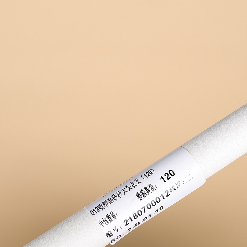 013 (White) Plastic Spraying Sand Rod Big Head Clothes Fork (120) 4