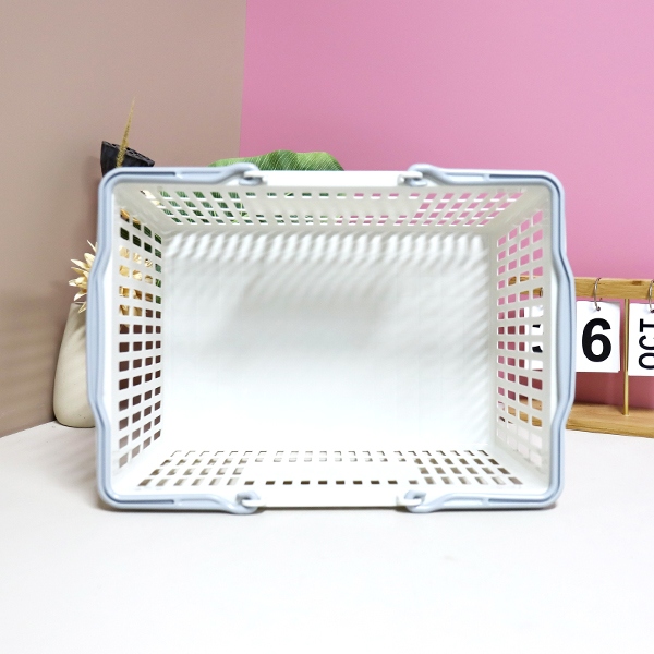 2217 Cesta de Compra Mediana (White) 4