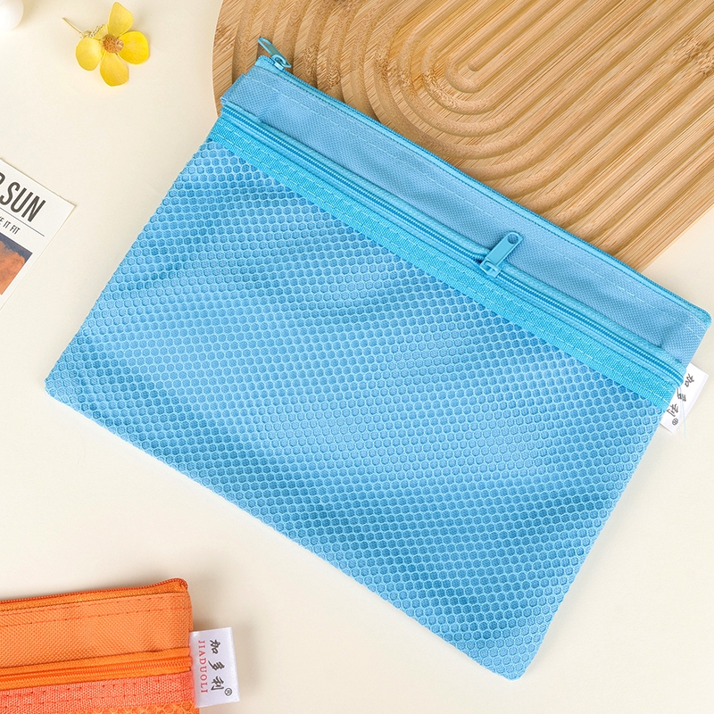 Bolso de Archivos de Malla Doble de Tela de Oxford J505-A5 3