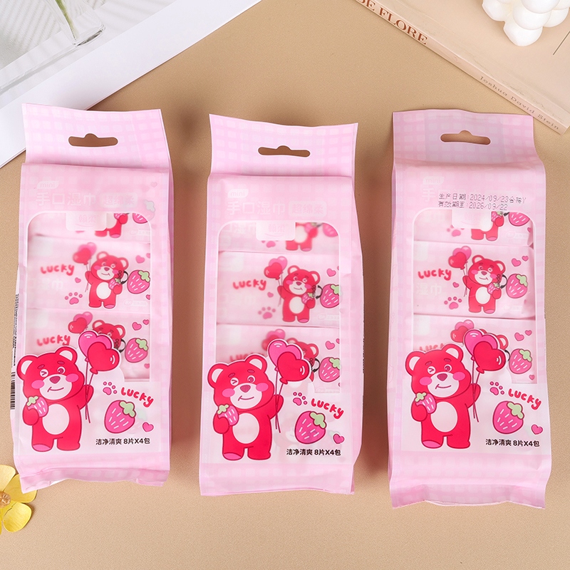 Hanrou 1514 Four Pack Papel de Tejido Húmedo 3