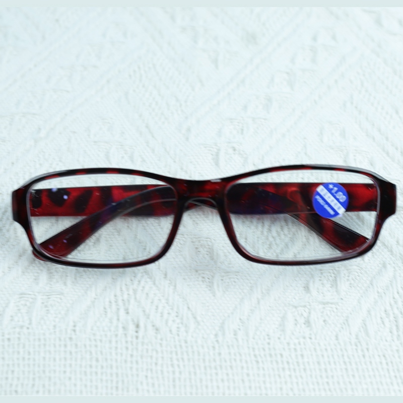 Leopard Print Anti-blue Light Reading Glasses +1.00 Diopters 3