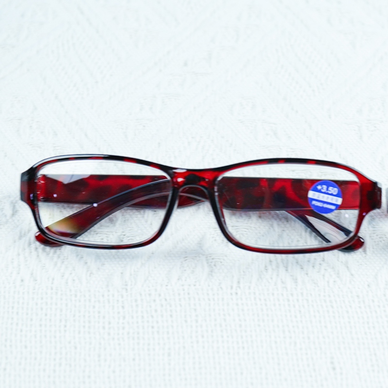 Leopard Print Anti-blue Light Reading Glasses +3.50 Diopters 4