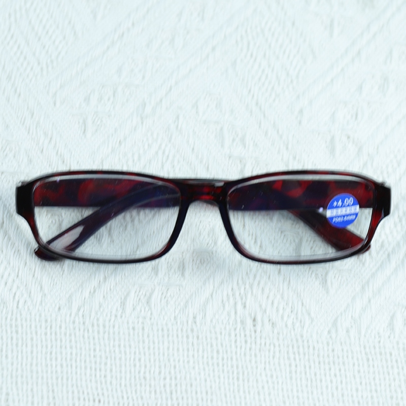 Leopard Print Anti-blue Light Reading Glasses +4.00 Diopters 3