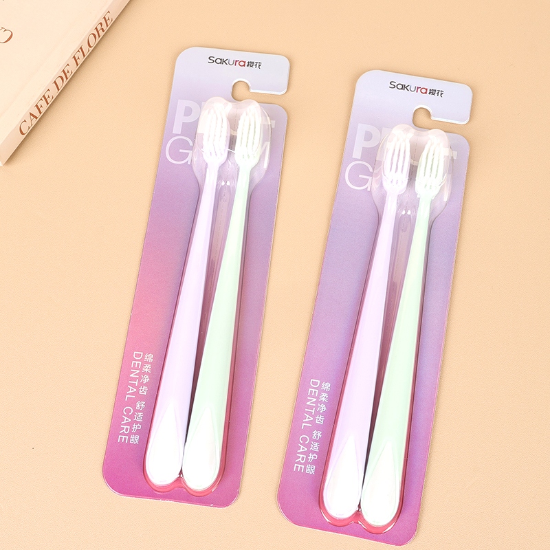 Blossom de Cereza Super Soft Grinding Cepillo de Dientes A- 606 3