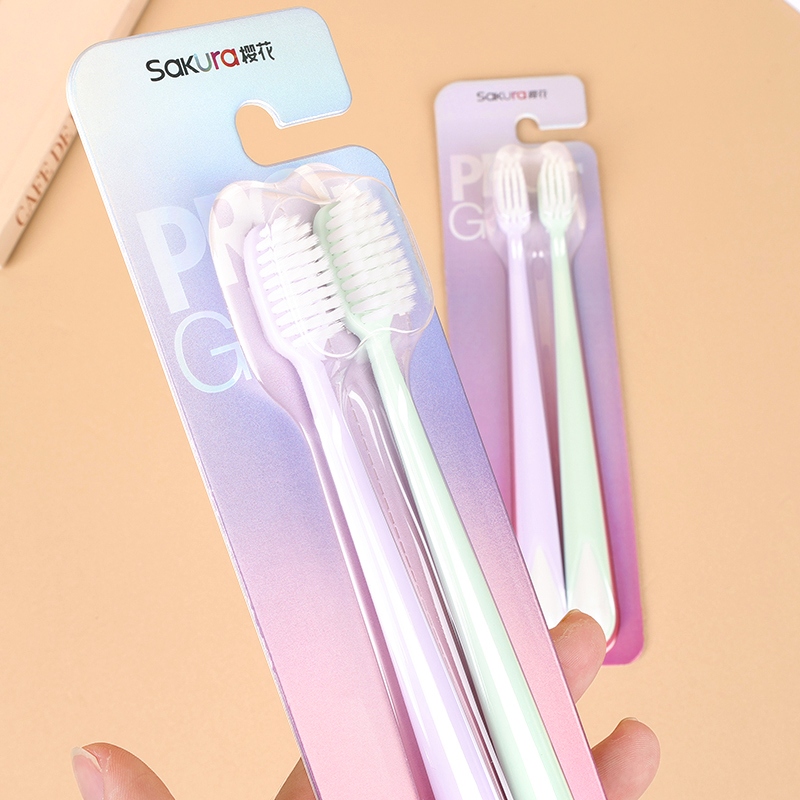 Blossom de Cereza Super Soft Grinding Cepillo de Dientes A- 606 4