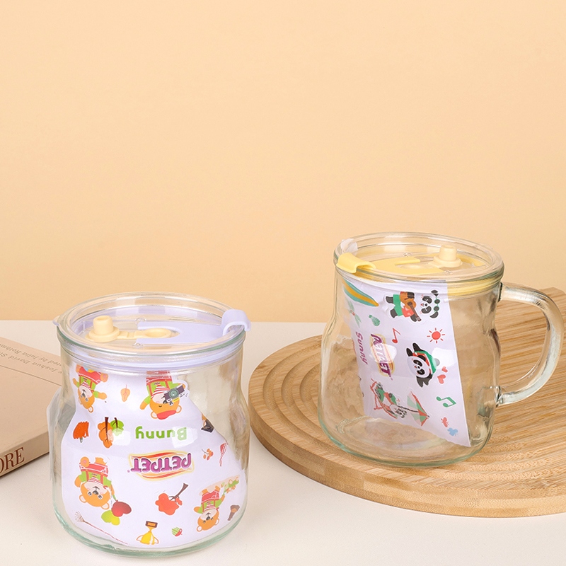024 Copa de Pier de Dibujos Animados (Papel de Bolsa, 550ml) 2