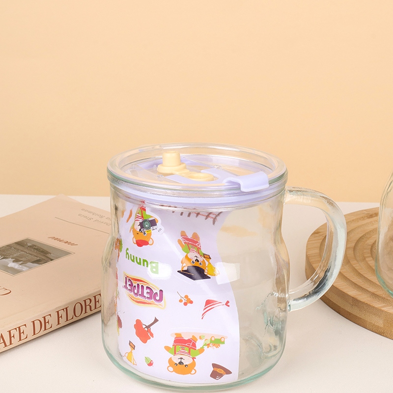 024 Copa de Pier de Dibujos Animados (Papel de Bolsa, 550ml) 3