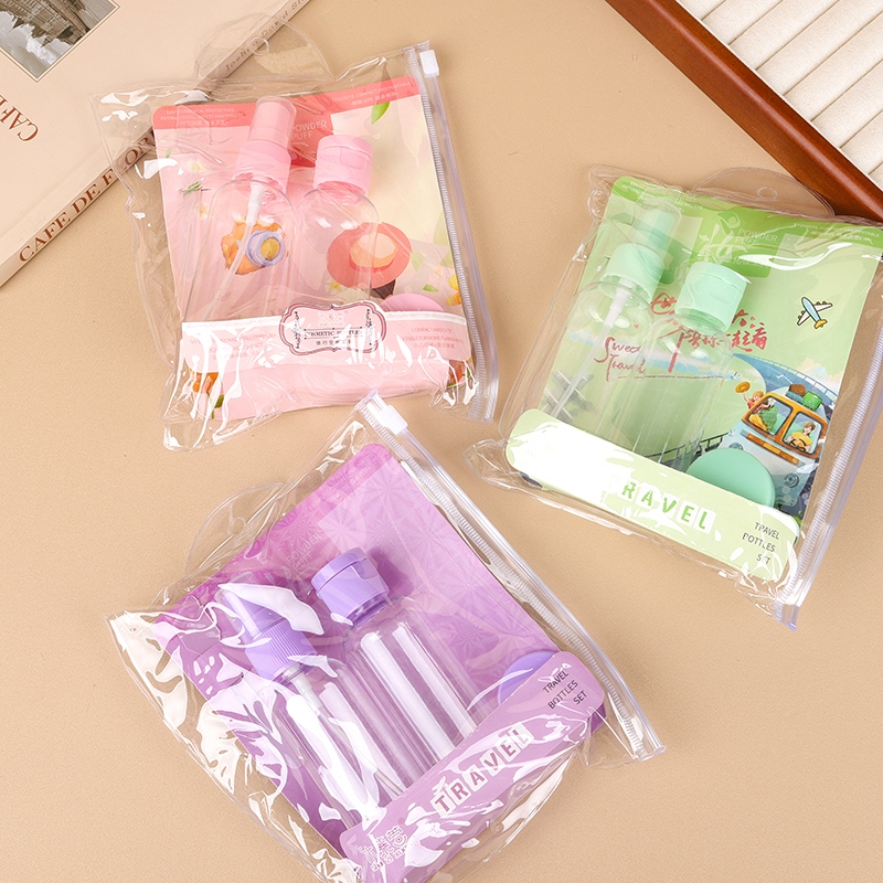 0710 Lotion Bottle Flower Spray Suit (60ml) 2