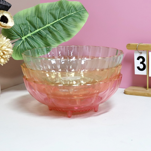 6580 Placa de Fruta Transparente de Lujo 4