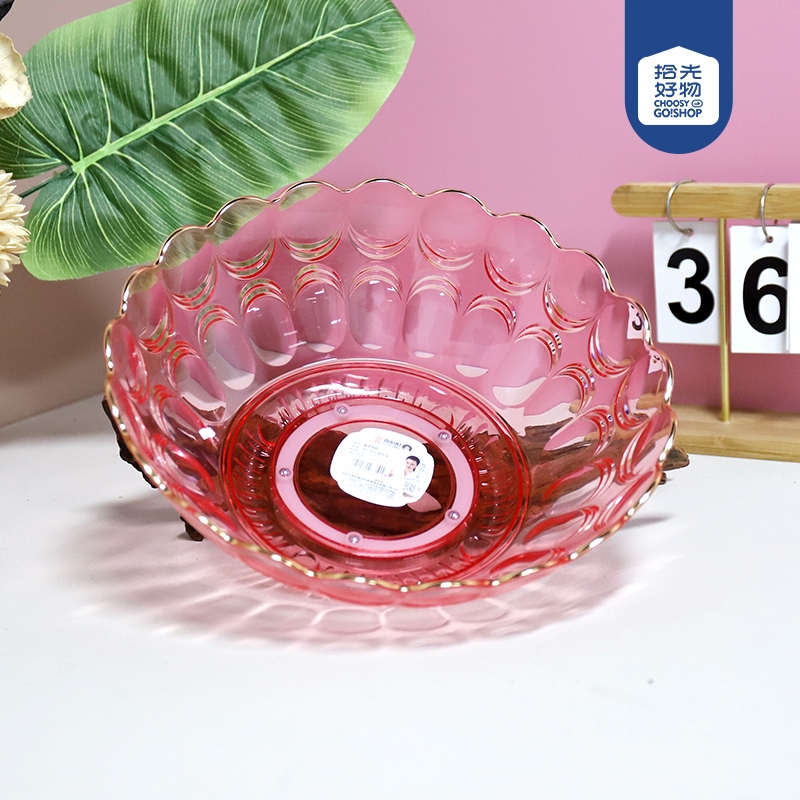 6710 Placa de Fruta Transparente de Lujo 2