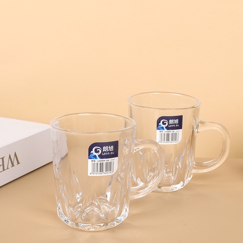 Lang Xu 04 Taza de Mango de Cristal