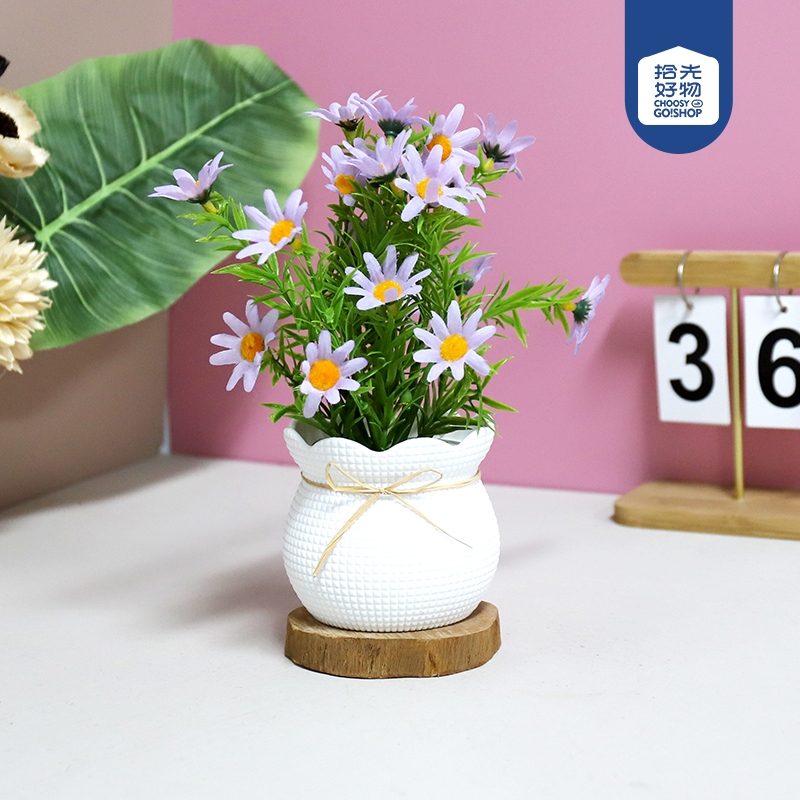 HS-10 Flor de Simulación Bonsai (Color Mezclado)
