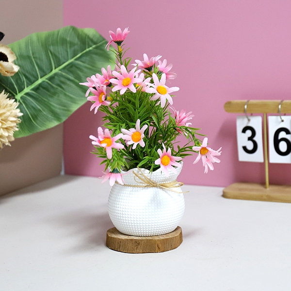 HS-10 Flor de Simulación Bonsai (Color Mezclado) 4