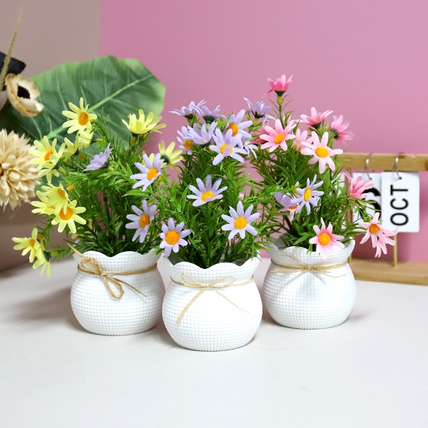 HS-10 Flor de Simulación Bonsai (Color Mezclado) 5