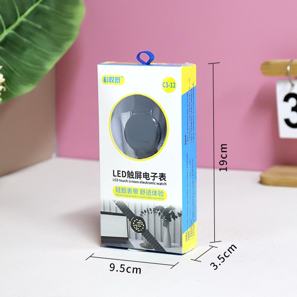 Reloj Electrónico de Pantalla Táctil C3-12LED 3