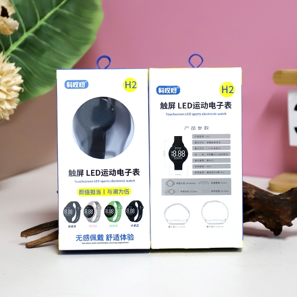 Pantalla Táctil LED Reloj Electrónico Deportivo 5