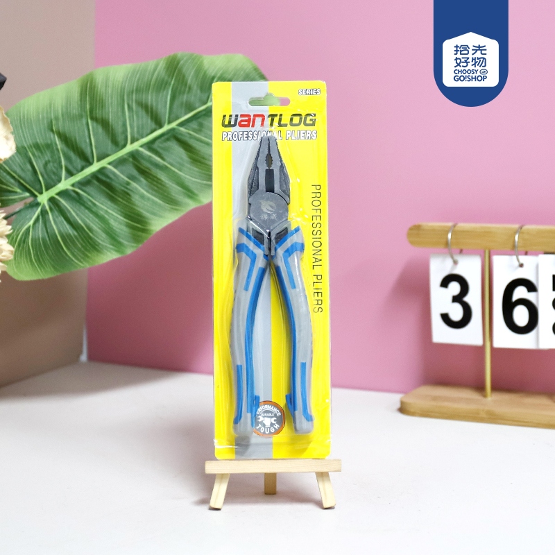 K1454 Mango Gris Azul 8 Vise de Acero
