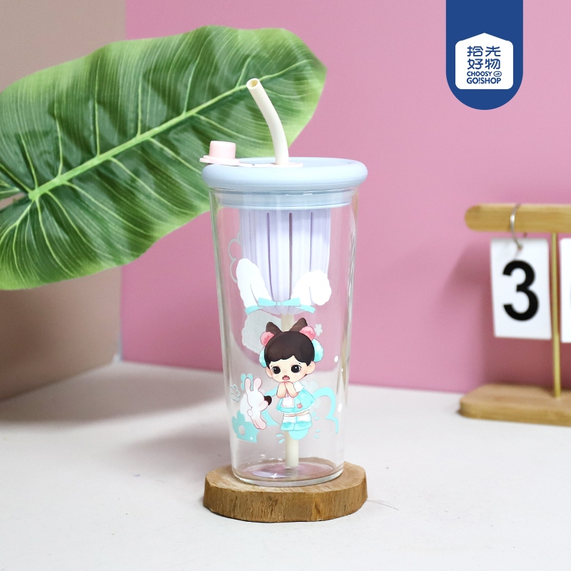 4130-G Straw Glass Cup 2