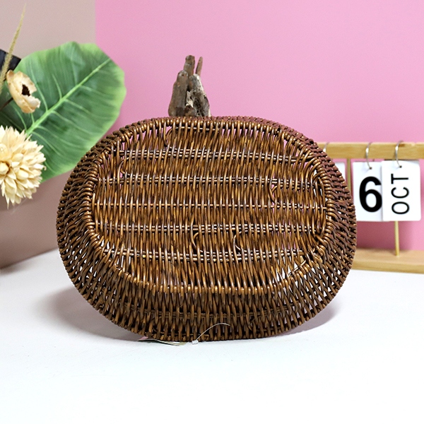 LN048 Forjado Hierro Gran Cesta Ovalada 5