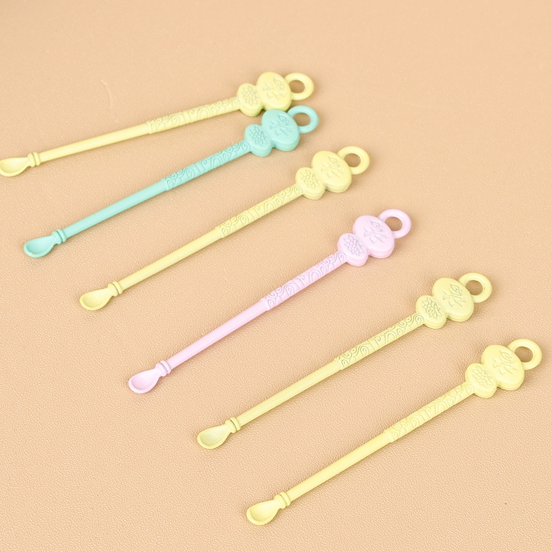 Aleación En Caja Macaroon Ear Digging Spoon 2
